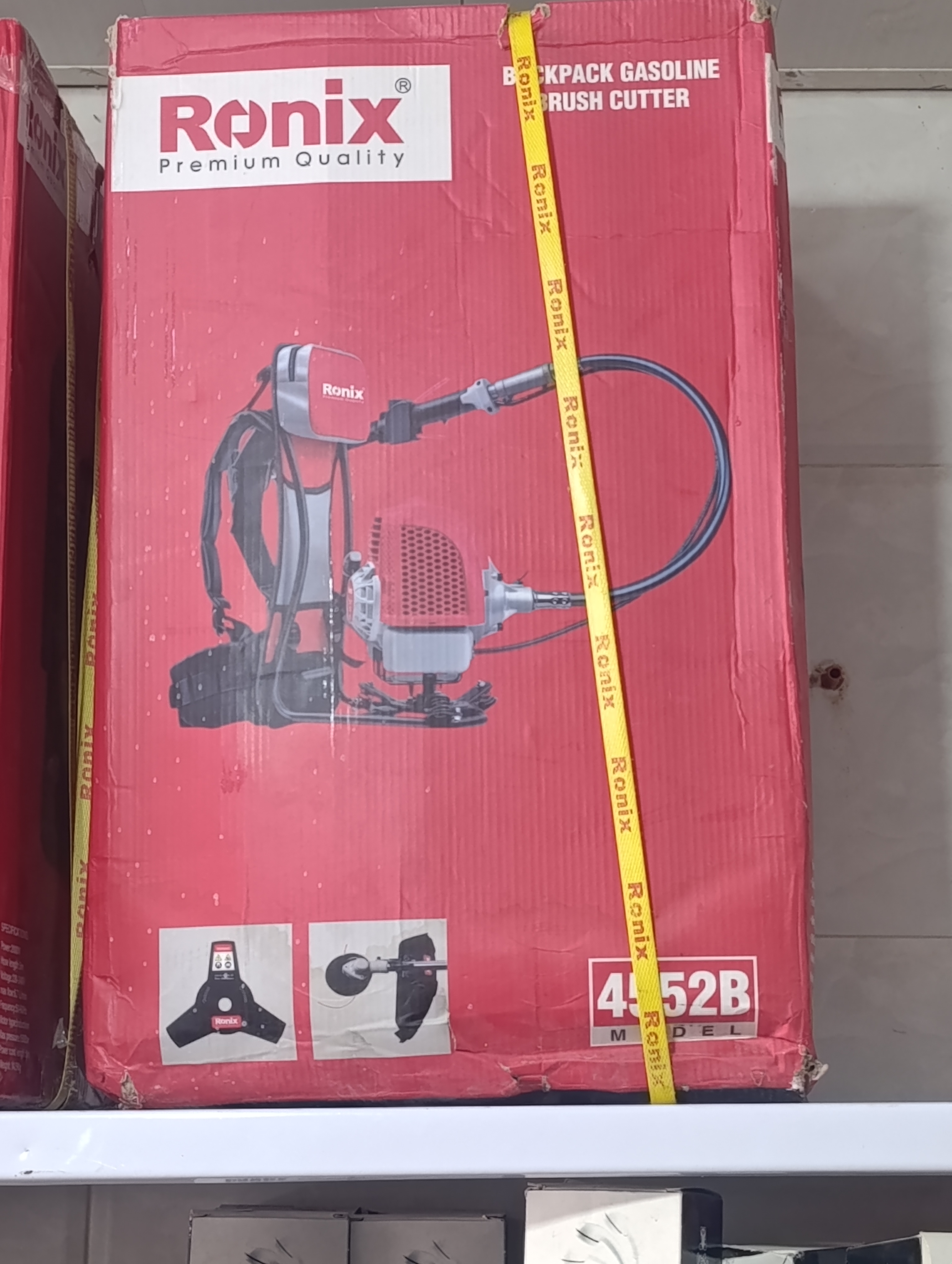 علف تراش رونیکس مدل4552B موتور دو زمانه با گارانتی شرکت رونیکس